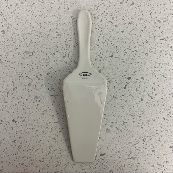 Vintage Aynsley Rose Pattern Plate and Server Set - Picture 6 of 8